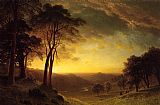 Albert Bierstadt Sacramento River Valley